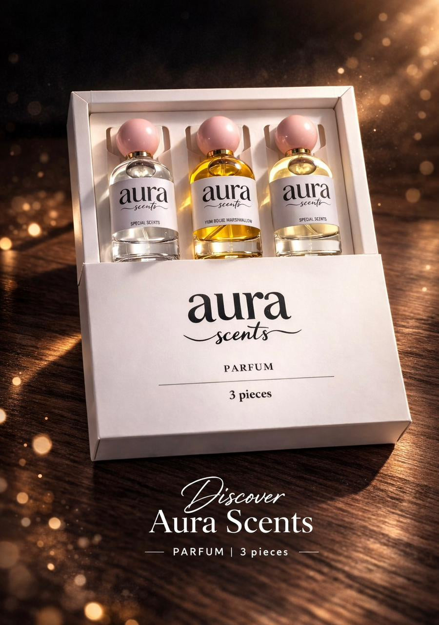 Aura Scents Perfume Box - 3 Pieces